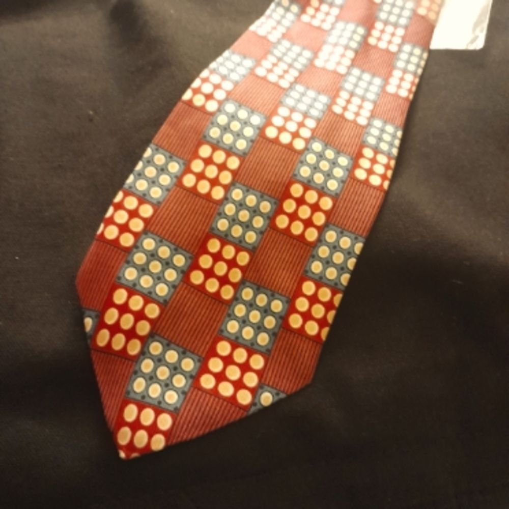 NWT J.T. Beckett Silk Tie Made in Italy